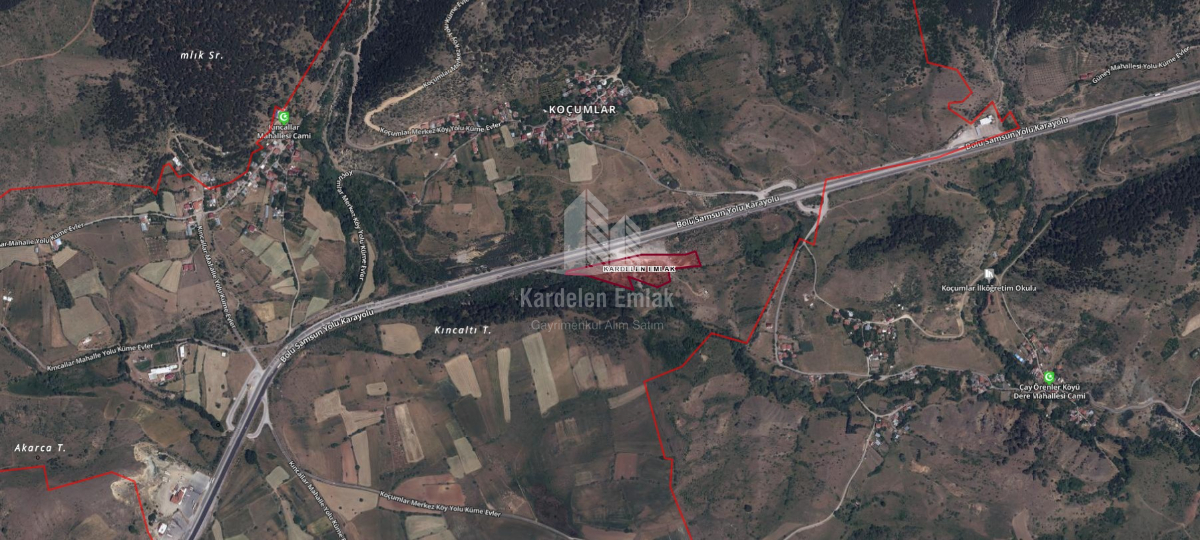 KARABÜK YOLU ÜZERİNDE SATILIK 18.420m2 TARLA