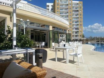 Kıbrıs İskele Long Beach Caesar Resort Full Eşyalı Sıfır 1+1 Kiralık Daire