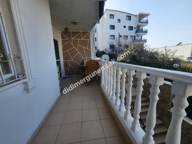DİDİM HİSAR MAHALLESİ' NDE HAVUZLU SİTE İÇERİSİNDE 1+1 SATILIK DAİRE