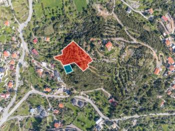 Marmaris Söğütte Deniz ve Cumhuriyet Manzaralı 3.914 m² Arazi