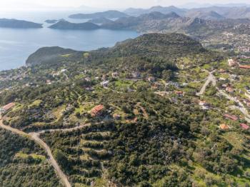 Marmaris Söğütte Deniz ve Cumhuriyet Manzaralı 3.914 m² Arazi