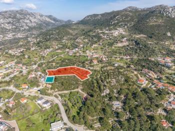 Marmaris Söğütte Deniz ve Cumhuriyet Manzaralı 3.914 m² Arazi