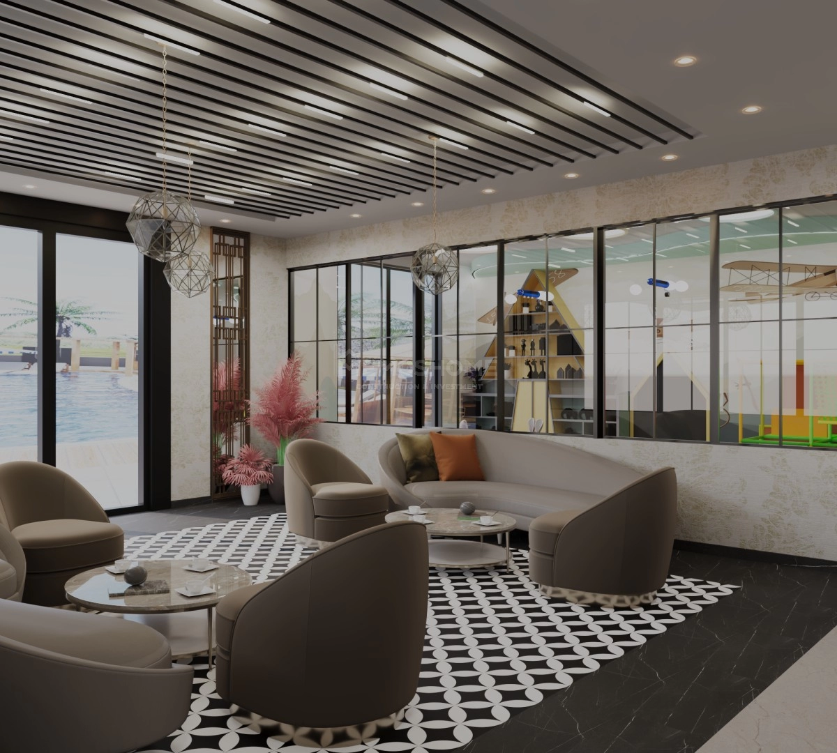 Oba Light Boutique 1+1 Apartment