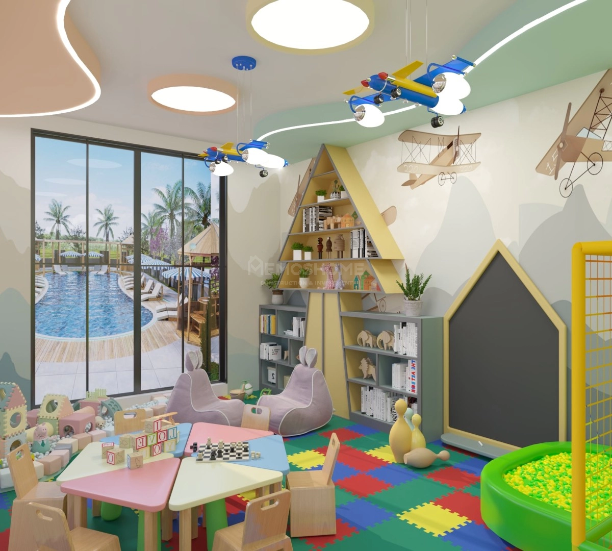 Oba Light Boutique 1+1 Apartment