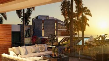 KKTC Esentepe'de Denize 100 Metre Mesafede Ödeme Planlı Satılık 3+1 Triplex Lüks Townhouses