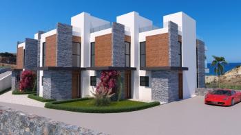 KKTC Esentepe'de Denize 100 Metre Mesafede Ödeme Planlı Satılık 3+1 Triplex Lüks Townhouses