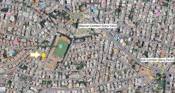 KKTC Girne Merkezde Ticari İzinli Satılık Apartmanlık Arsa