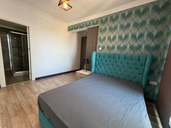 Kıbrıs Girne Merkez Kavanium Residence Türk Koçanlı Eşyalı Deniz Manzaralı 3+1 Satılık Daire