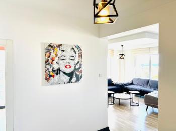 Kıbrıs Girne Merkez Kavanium Residence Türk Koçanlı Eşyalı Deniz Manzaralı 3+1 Satılık Daire