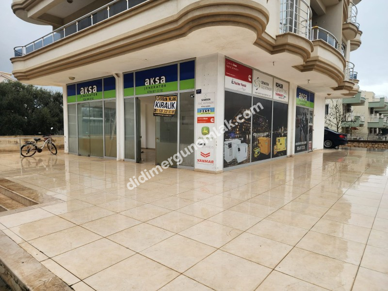 DİDİM EFELER MAHALLESİ' NDE LİMANYOLU ÜZERİNDE 2 KATLI GENİŞ KULLANIMLI KİRALIK İŞ YERİ