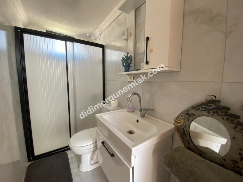 DİDİM BALAT KÖYÜNDE 307 m² ARSA İÇERİSİNDE 2+1 MÜSTAKİL EŞYALI SATILIK AHŞAP EV 