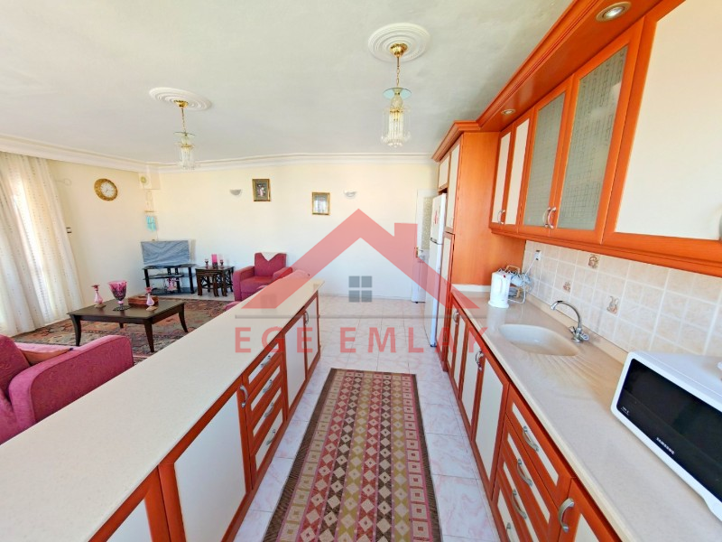 Didim Altınkum'da Satılık Daire - 4+1 Eşyalı Masrafsız Dubleks