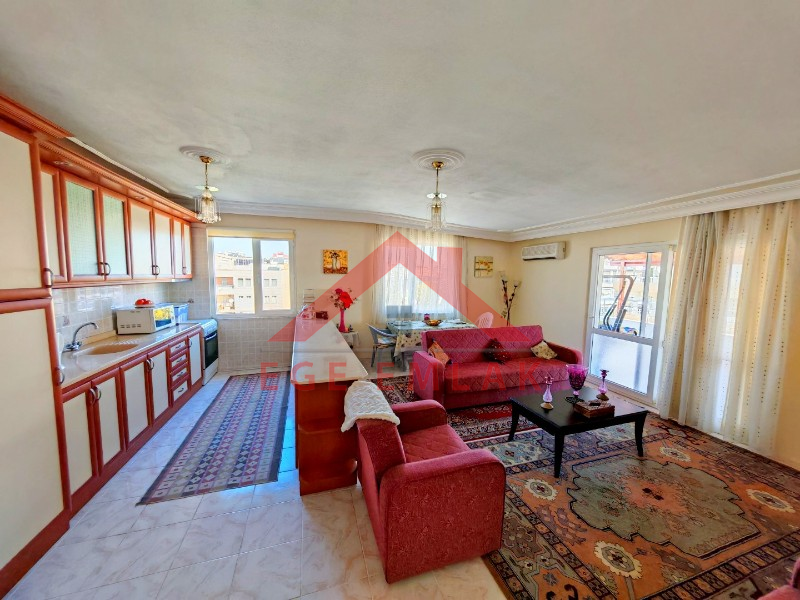 Didim Altınkum'da Satılık Daire - 4+1 Eşyalı Masrafsız Dubleks