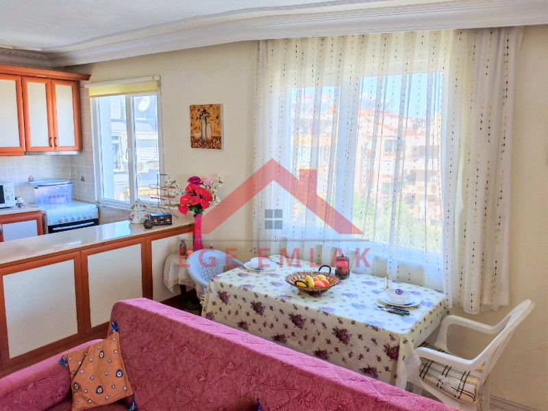 Didim Altınkum'da Satılık Daire - 4+1 Eşyalı Masrafsız Dubleks