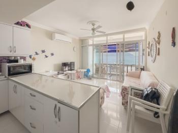 Marmaris Siteler Sahilde | Kendine Ait Plajlı Sitede | Deniz Manzaralı 1+1 Satılık Daire