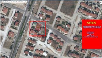 AFYON ÜÇOK EMLAKTAN OSMANGAZİ MAH SATILIK 400M² %30 İMARLI ARSA 