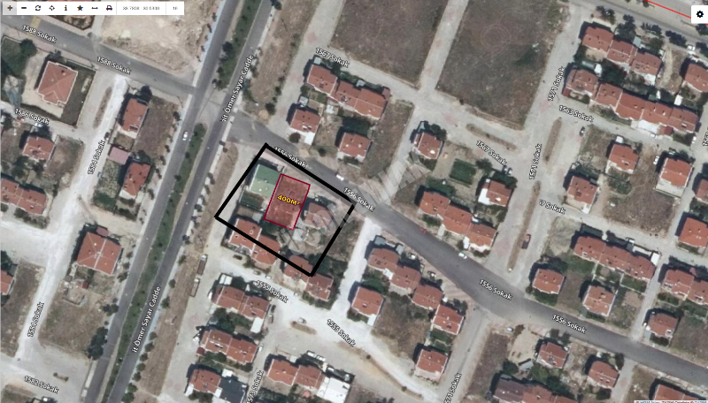 AFYON ÜÇOK EMLAKTAN OSMANGAZİ MAH SATILIK 400M² %30 İMARLI ARSA 
