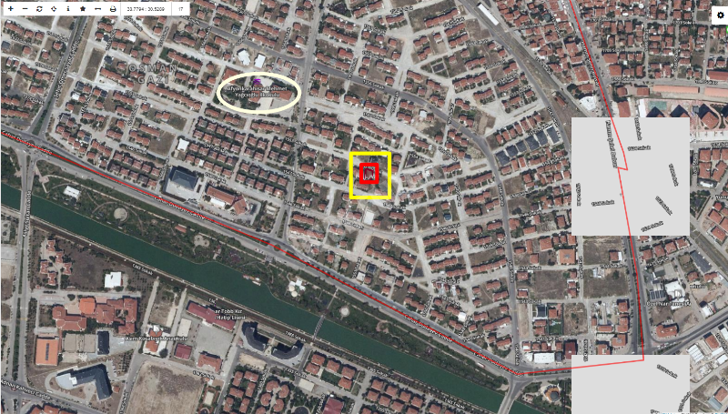 AFYON ÜÇOK EMLAKTAN OSMANGAZİ MAH SATILIK 300M² ARSA 