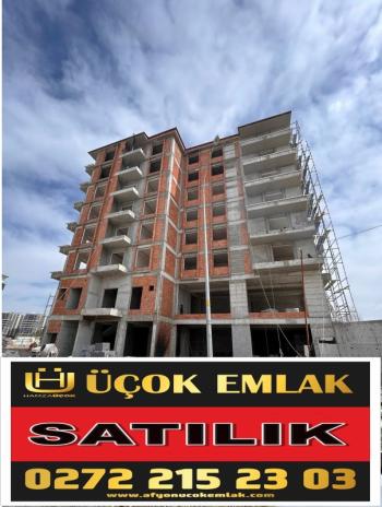 AFYON ÜÇOK EMLAKTAN  GÜVENEVLER MAH 2+1 60M² SATILIK DAİRE 