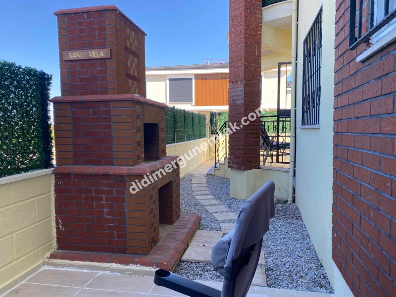 DİDİM HİSAR MAHALLESİ’NDE  360 m² ARSA İÇERİSİNDE  MÜSTAKİL BAHÇELİ  AYRI GİRİŞLİ 3+1 VİLLA! 
