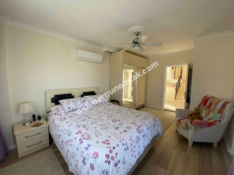 DİDİM HİSAR MAHALLESİ’NDE  360 m² ARSA İÇERİSİNDE  MÜSTAKİL BAHÇELİ  AYRI GİRİŞLİ 3+1 VİLLA! 