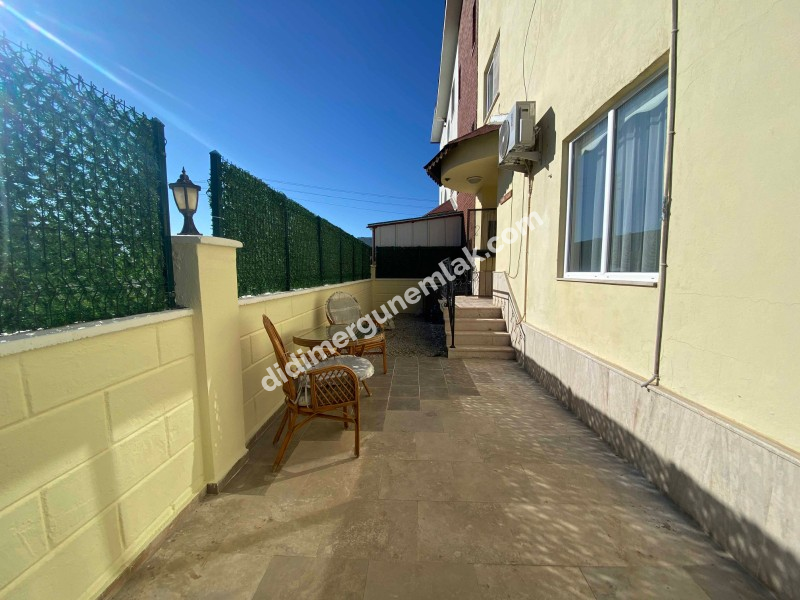 DİDİM HİSAR MAHALLESİ’NDE  360 m² ARSA İÇERİSİNDE  MÜSTAKİL BAHÇELİ  AYRI GİRİŞLİ 3+1 VİLLA! 