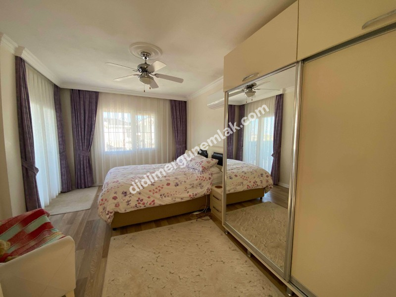 DİDİM HİSAR MAHALLESİ’NDE  360 m² ARSA İÇERİSİNDE  MÜSTAKİL BAHÇELİ  AYRI GİRİŞLİ 3+1 VİLLA! 
