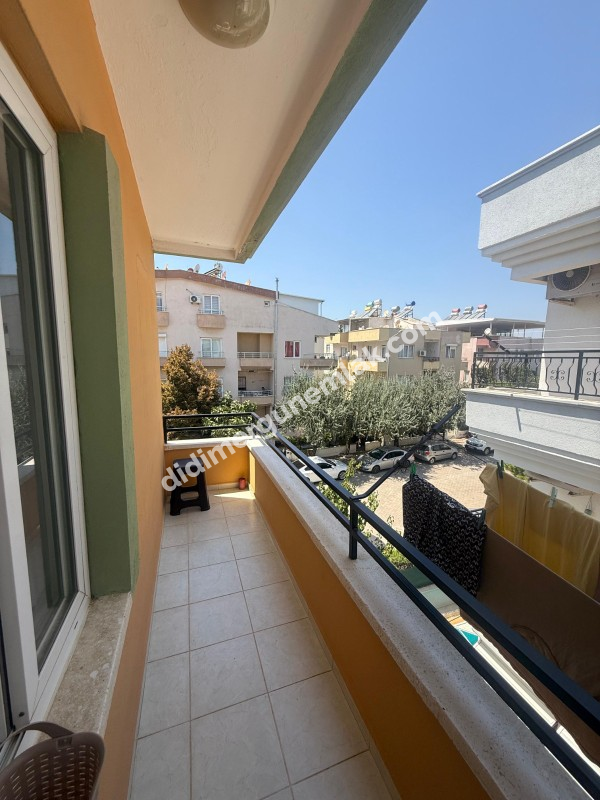 DİDİM ÇAMLIK MAHALLESİ’NDE  DENİZE YÜRÜME MESAFESİNDE 2+1 YOL CEPHELİ 2. KAT SATILIK DAİRE! 