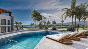 Kıbrıs Girne Esentepe'de Denize Sıfır Eşsiz Manzaralı Projede Satılık Özel Bahçe Teraslı 2+1 Daireler