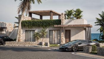 Kıbrıs Girne Esentepe'de Denize Sıfır Eşsiz Manzaralı Projede Satılık 2+1 Villalar