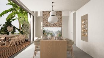 Kıbrıs Girne Esentepe'de Denize Sıfır Eşsiz Manzaralı Projede Satılık İki Katlı 3+1 Villalar