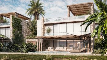 Kıbrıs Girne Esentepe'de Denize Sıfır Eşsiz Manzaralı Projede Satılık İki Katlı 3+1 Villalar