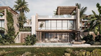 Kıbrıs Girne Esentepe'de Denize Sıfır Eşsiz Manzaralı Projede Satılık İki Katlı 3+1 Villalar