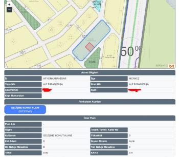 AFYON ÜÇOK EMLAKTAN ALİ İHSAN PAŞA MAH 660M² HARİKA KONUMDA ARSA 