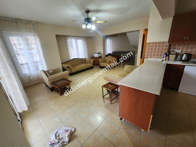 DİDİM HİSAR MAHALLESİNDE | 2+1 DUBLEKS | EŞYALI | AYRI MUTFAK | GENİŞ SALON | ÇİFT BALKON | 3 CEPHELİ SATILIK DAİRE!