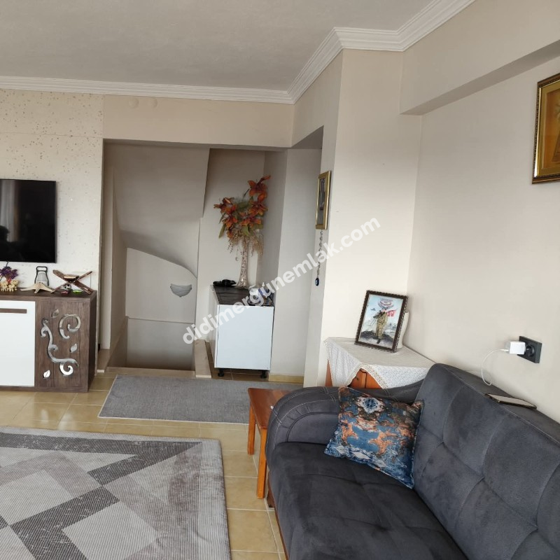  DİDİM HİSAR MAHALLESİ ESENTEPE CADDESİ’NDE  PANORAMİK DENİZ MANZARALI  AYRI MUTFAKLI 3+1 DUBLEKS SATILIK DAİRE!