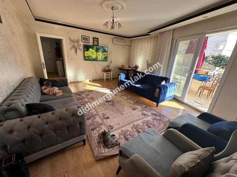 DİDİM YENİ MAHALLE’DE TAM KÖŞE GENİŞ BAHÇE KULLANIMLI 3+1 YÜKSEK GİRİŞ SATILIK DAİRE!