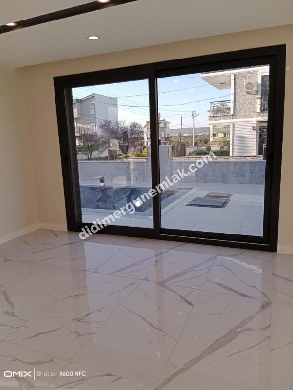 DİDİM YEŞİLKENT YOLUNDA ULTRA LÜKS 4+1 AKILLI VİLLA | 245m² ARSA | HAVUZLU | OTOPARKLI | İSKANLI! 