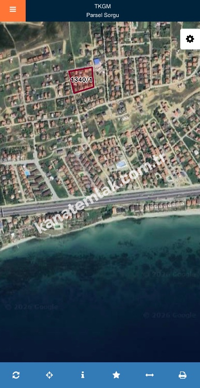 Marmaraereğlisi’nde 140 m² Köşe Parsel Arsa | İmarlı & Yola Cephe