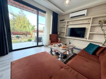 Kıbrıs Girne Ozanköy Full Eşyalı Bahçe Kullanımlı 2+1 Satılık Daire