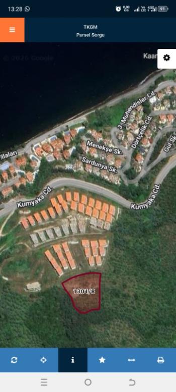 Mudanya Halitpaşada İmara Sıfır Arsa