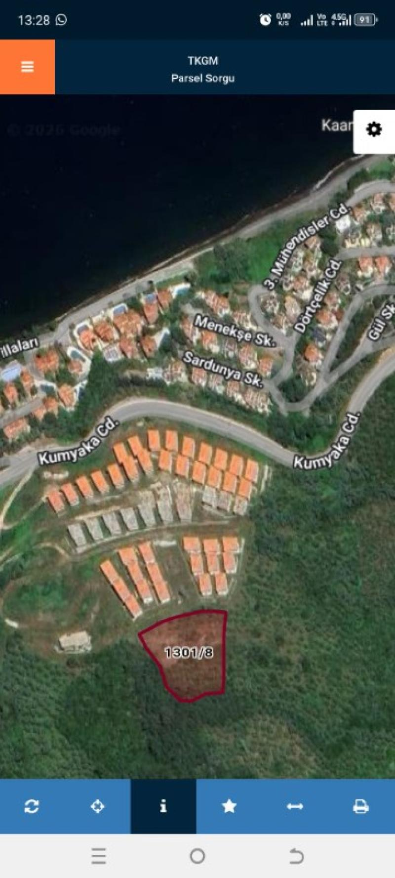Mudanya Halitpaşada İmara Sıfır Arsa