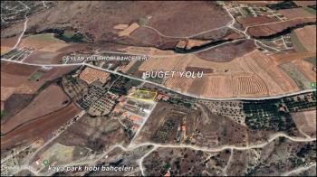 GÜVENAY - ÇORUM BARAJI ÜST TARAFI MANZARALI 1,270 M² SATILIK BAHÇE