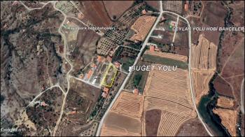 GÜVENAY - ÇORUM BARAJI ÜST TARAFI MANZARALI 1,270 M² SATILIK BAHÇE