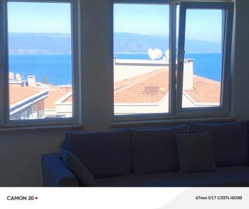 MUDANYA ŞÜKRÜÇAVUŞ DENİZ MANZARALI 120 M2 ASANSÖRLÜ 2+1 KİRALIK EŞYALI DAİRE
