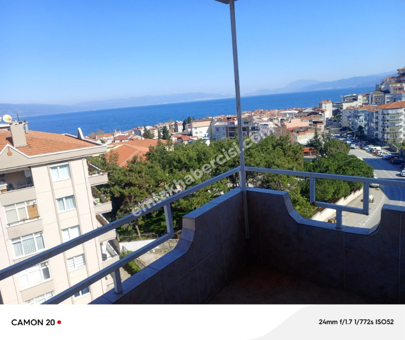 MUDANYA ŞÜKRÜÇAVUŞ DENİZ MANZARALI 120 M2 ASANSÖRLÜ 2+1 KİRALIK EŞYALI DAİRE