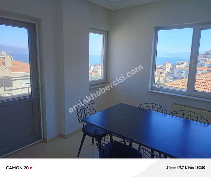 MUDANYA ŞÜKRÜÇAVUŞ DENİZ MANZARALI 120 M2 ASANSÖRLÜ 2+1 KİRALIK EŞYALI DAİRE