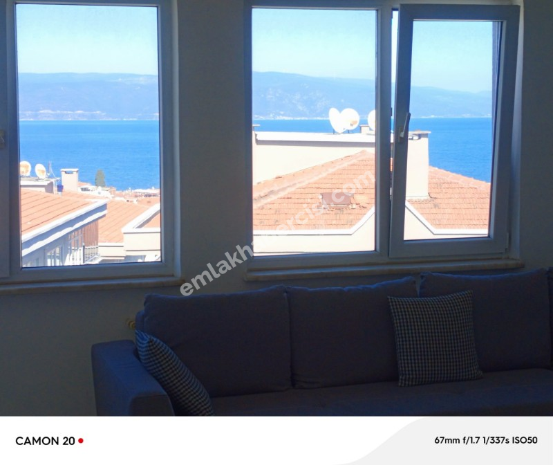 MUDANYA ŞÜKRÜÇAVUŞ DENİZ MANZARALI 120 M2 ASANSÖRLÜ 2+1 KİRALIK EŞYALI DAİRE