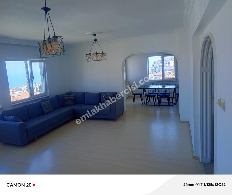 MUDANYA ŞÜKRÜÇAVUŞ DENİZ MANZARALI 120 M2 ASANSÖRLÜ 2+1 KİRALIK EŞYALI DAİRE