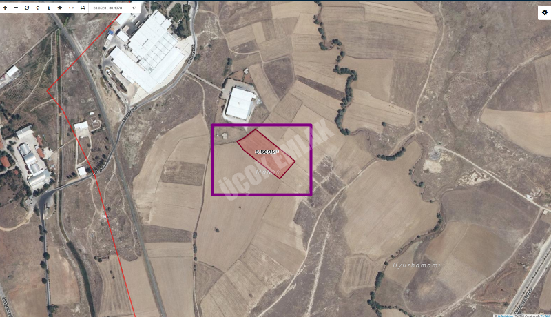 AFYON ÜÇOK EMLAKTAN İHSANİYE YAYLABAĞI MEVKİNDE 8.569M² SATILIK TARLA 